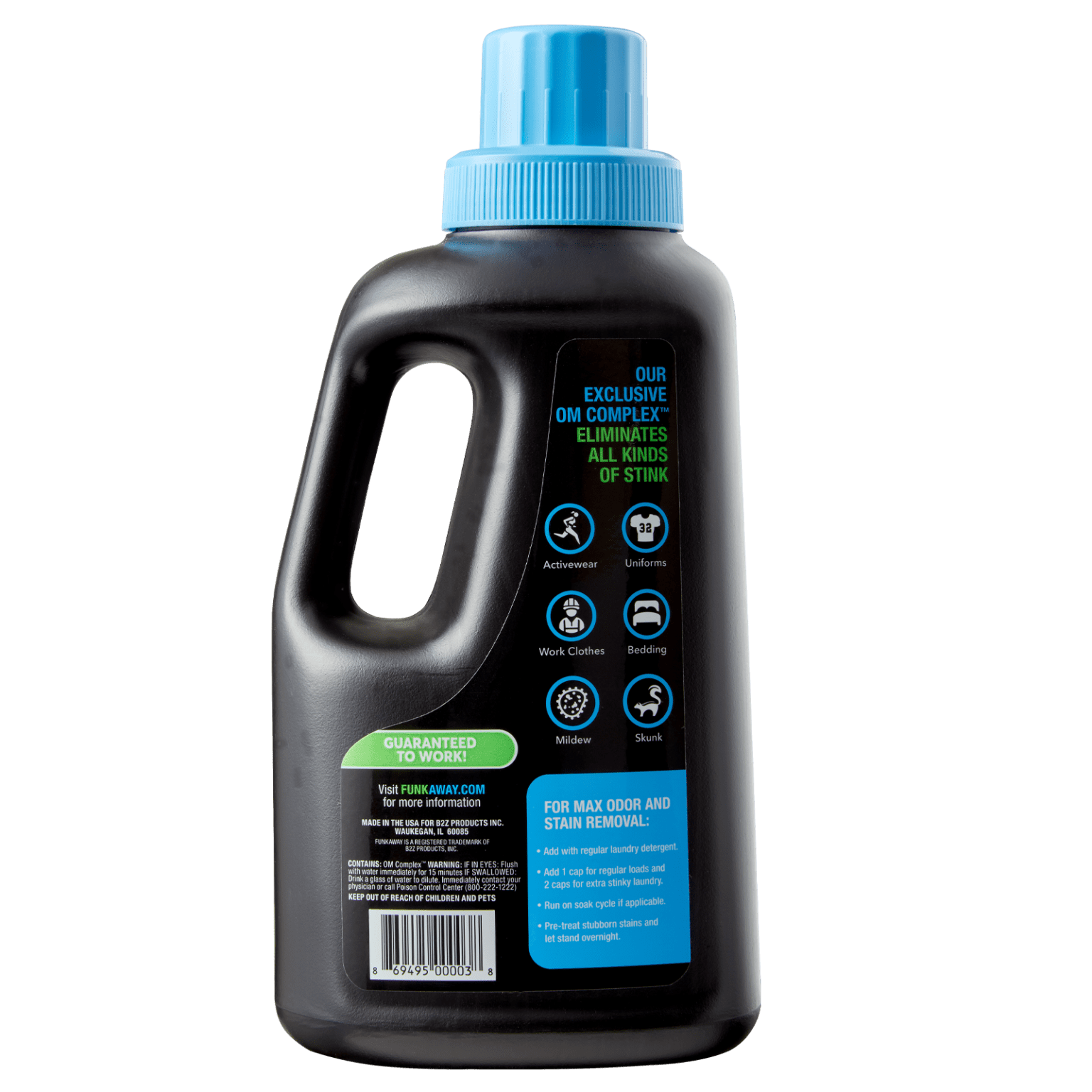 Laundry Detergent Booster FunkAway the Extreme Odor Eliminator