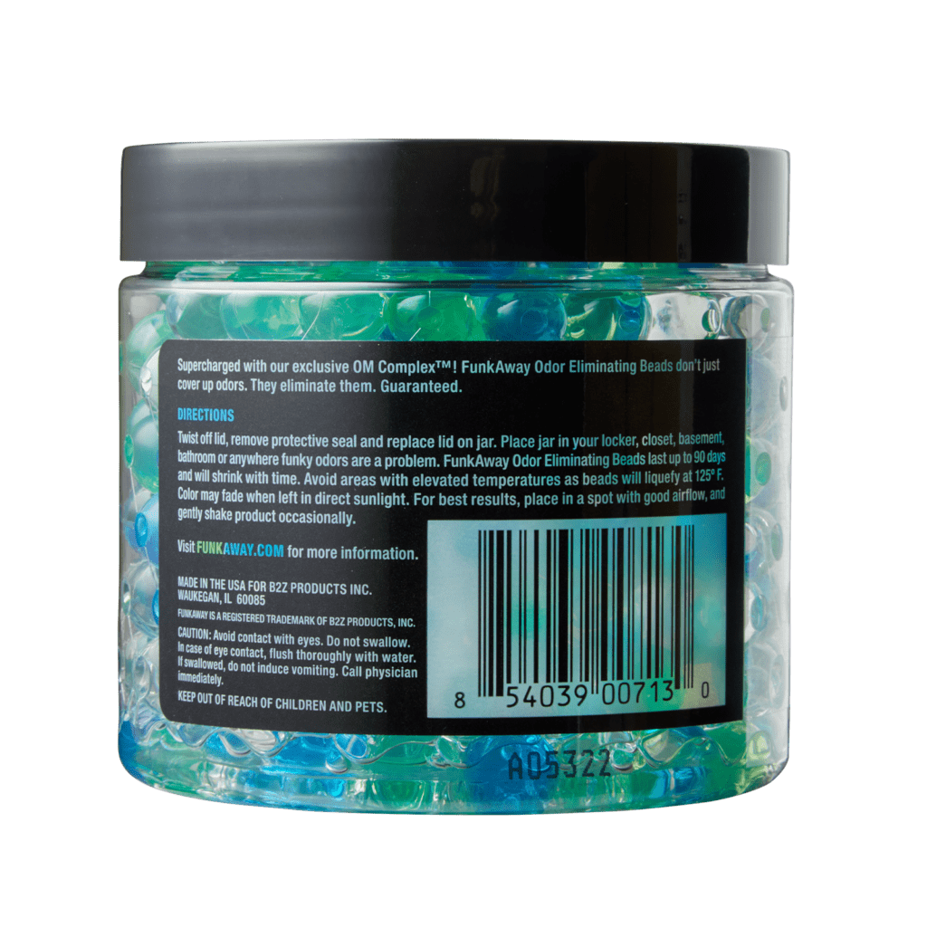 Odor Eliminating Beads FunkAway the Extreme Odor Eliminator